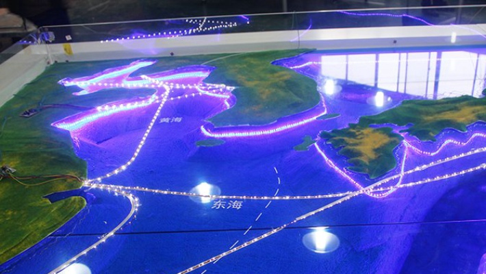 三亞航空旅游職業學院中國海域電子沙盤