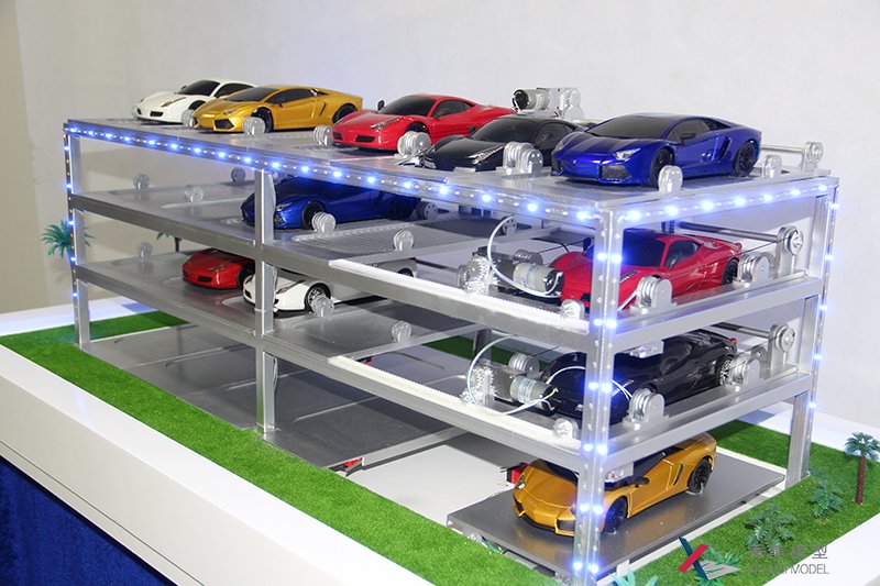 工業機械模型-展示展覽模型車庫模型定制動態模