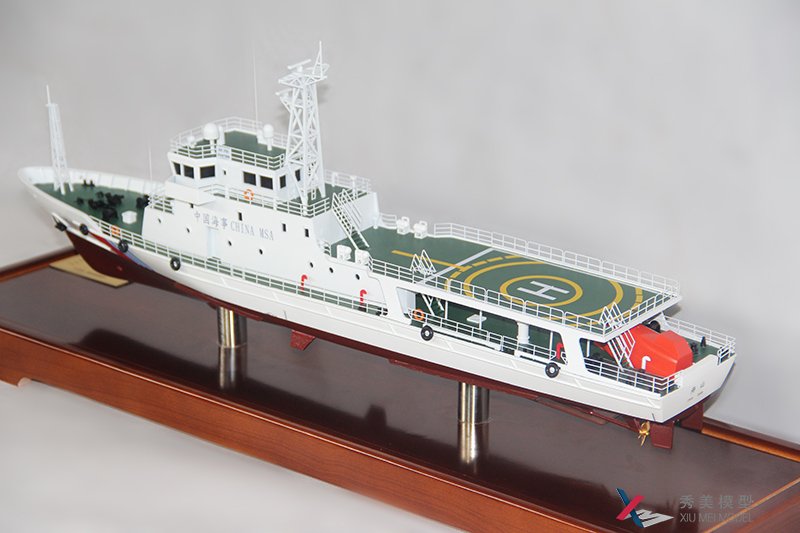 60米級(jí)B型巡邏船-海巡0735船模--秀美模型定制