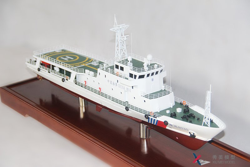 60米級(jí)B型巡邏船-海巡0735船模--秀美模型定制