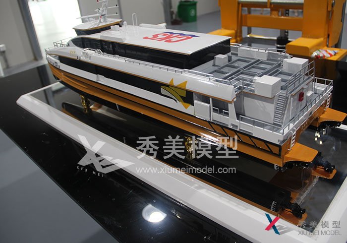 專業定制船舶海工模型—高速艇模型