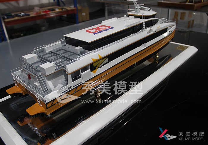 專業定制船舶海工模型—高速艇模型