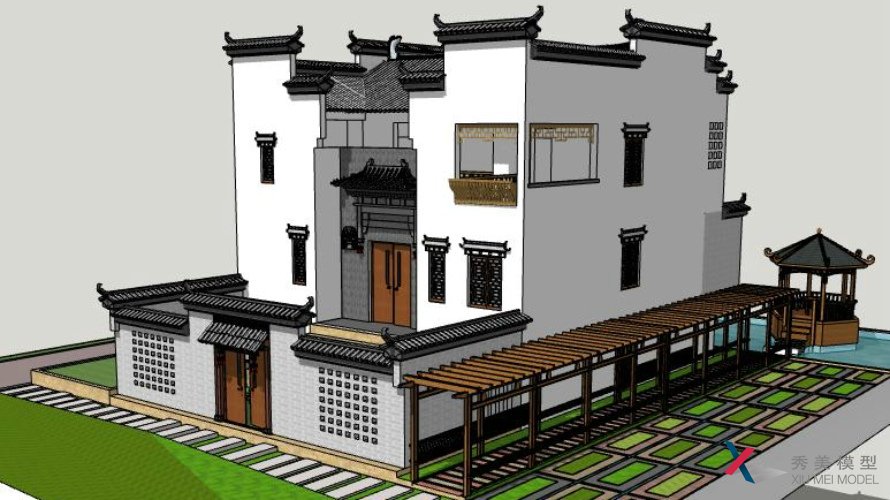 徽派建筑模型保養、維護注意事項說明