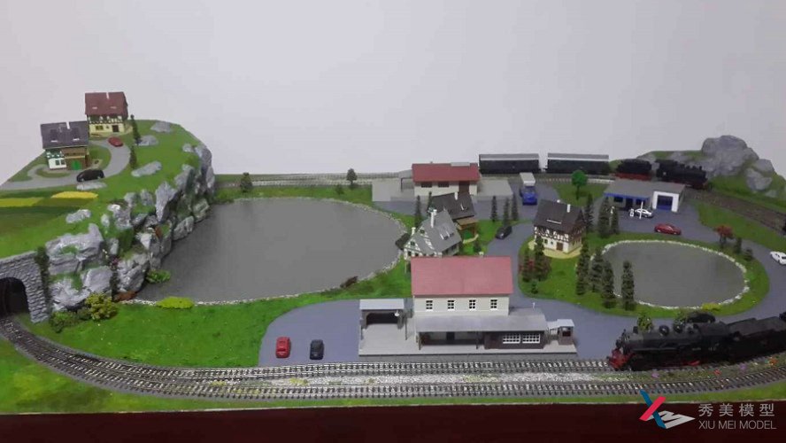 中國(guó)火車模型沙盤制作